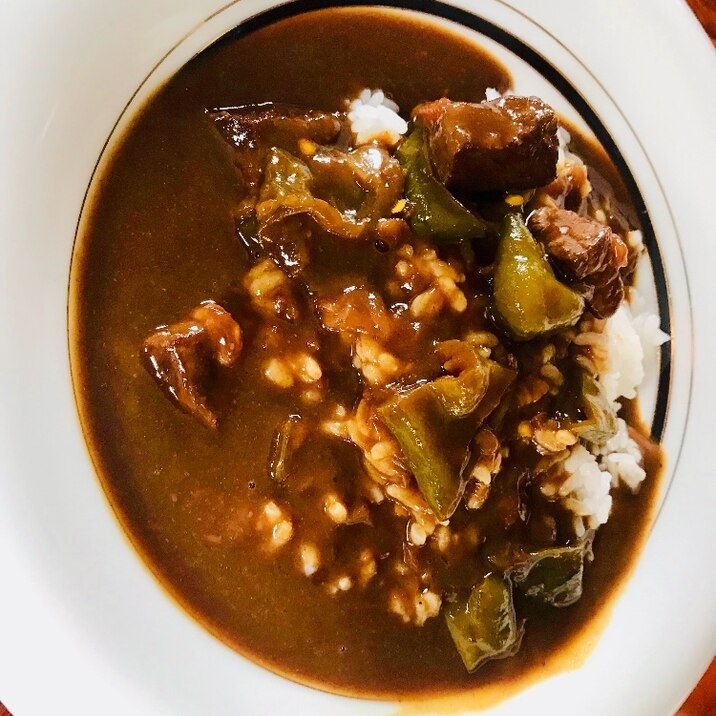 野菜と牛肉のごろごろカレー